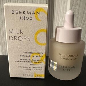 Beekman 1802 Milk Drops Ceramide Serum - Cream and Gold